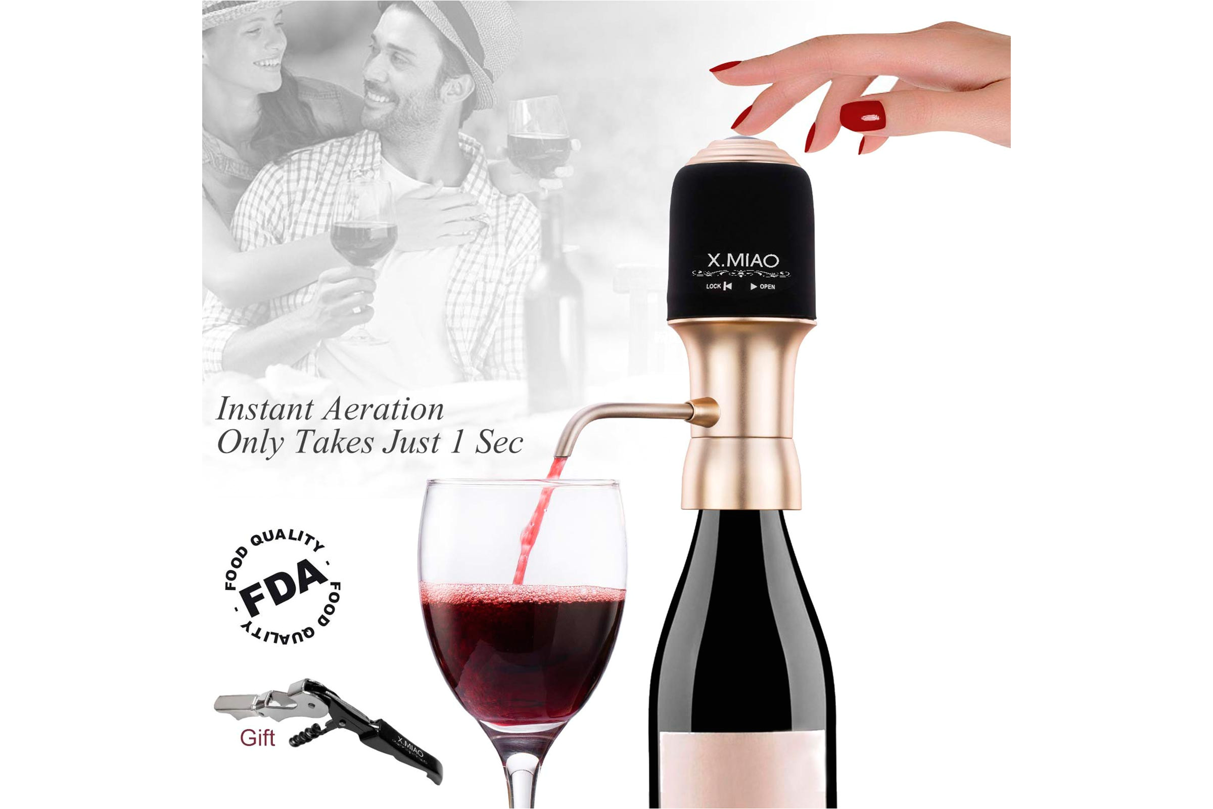 wine dispenser via amazon com