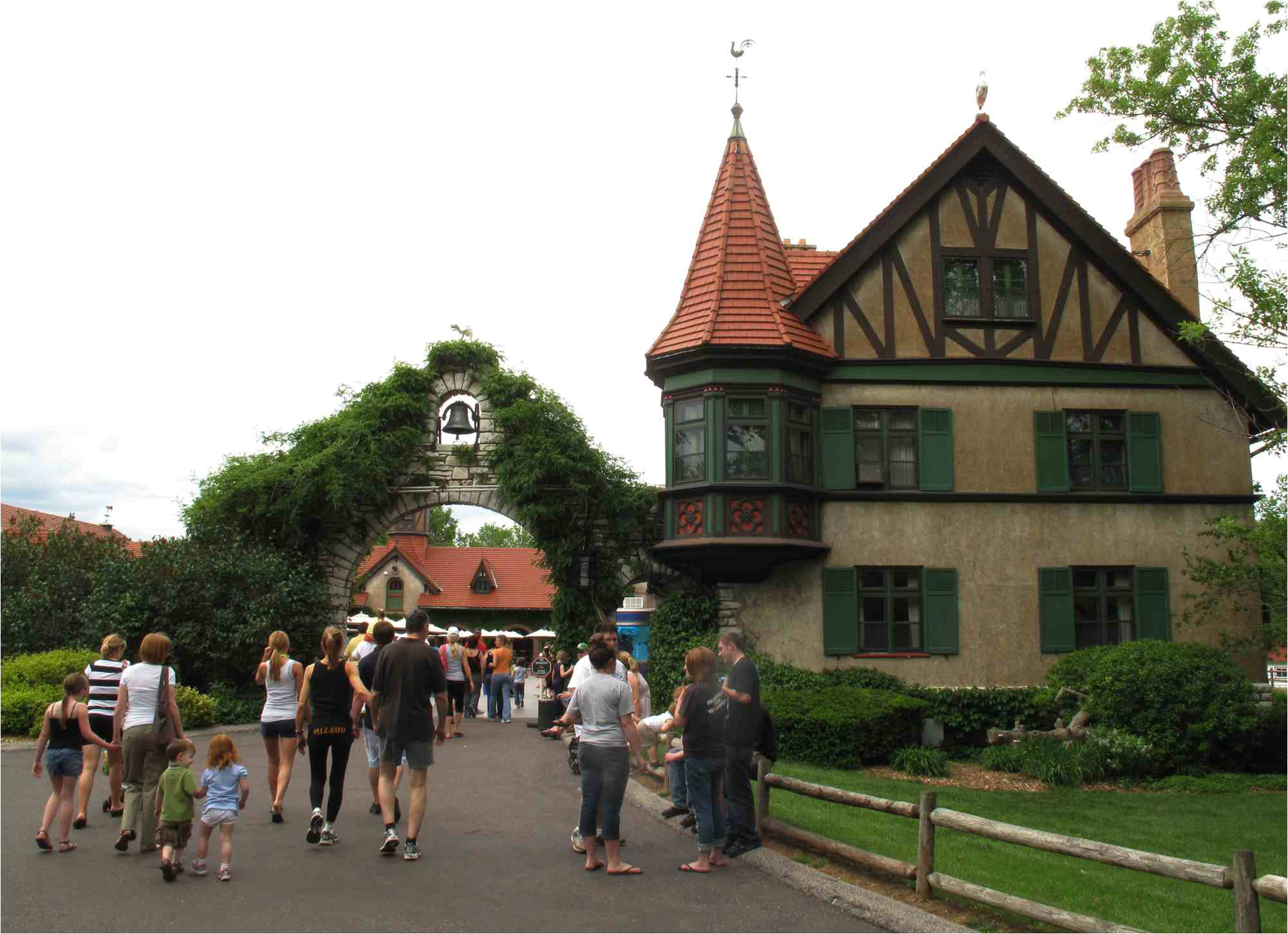 bauernhof entrance at grant s farm