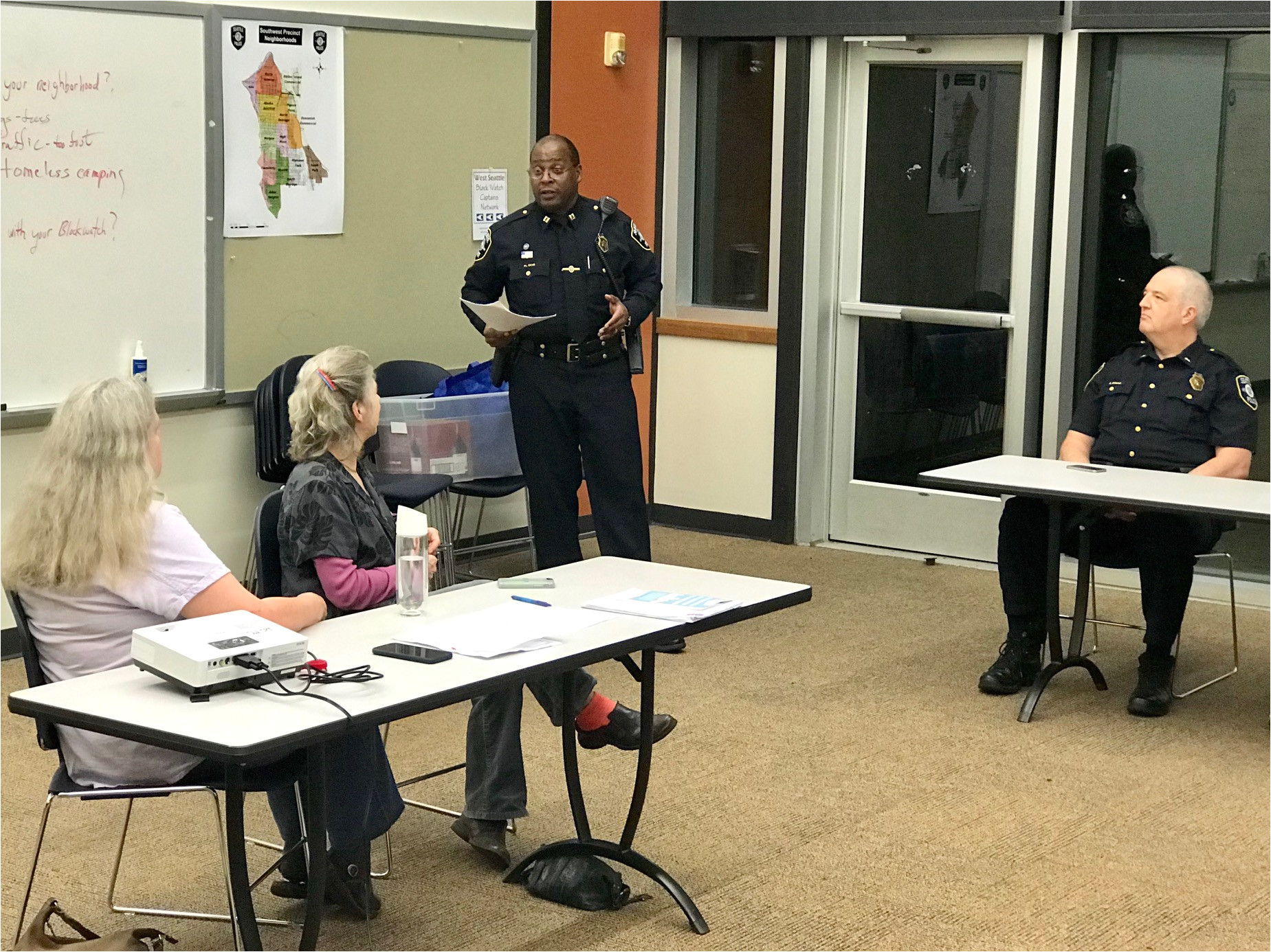west seattle block watch captains network talks safety community 911 more