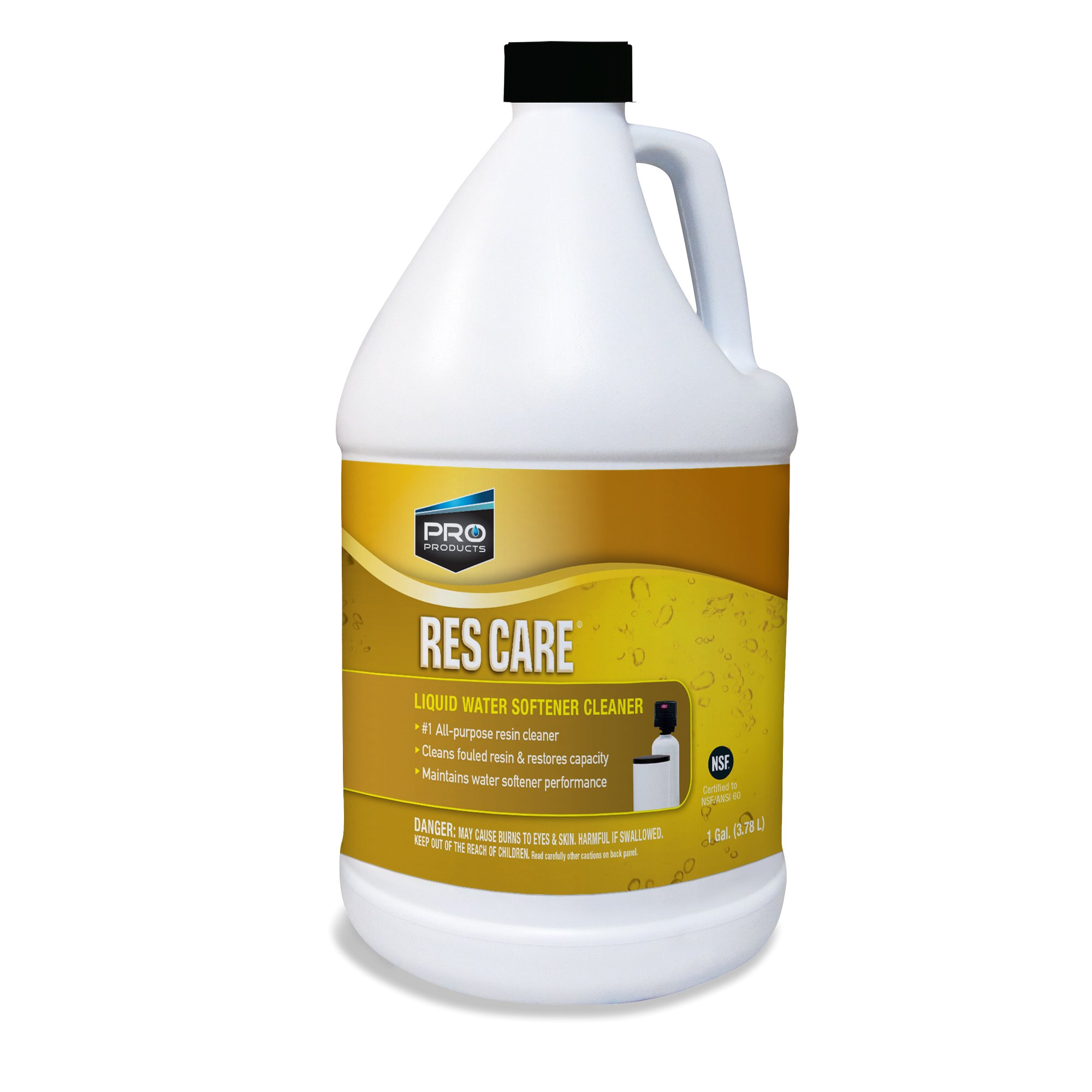 rescare rk41n all purpose water softener cleaner liquid refill 1 gallon product image