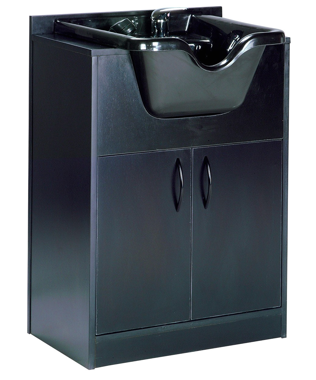 olla shampoo bowl and cabinet