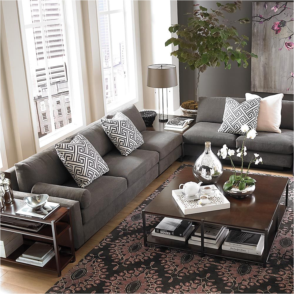 modern comfort l shaped sectional