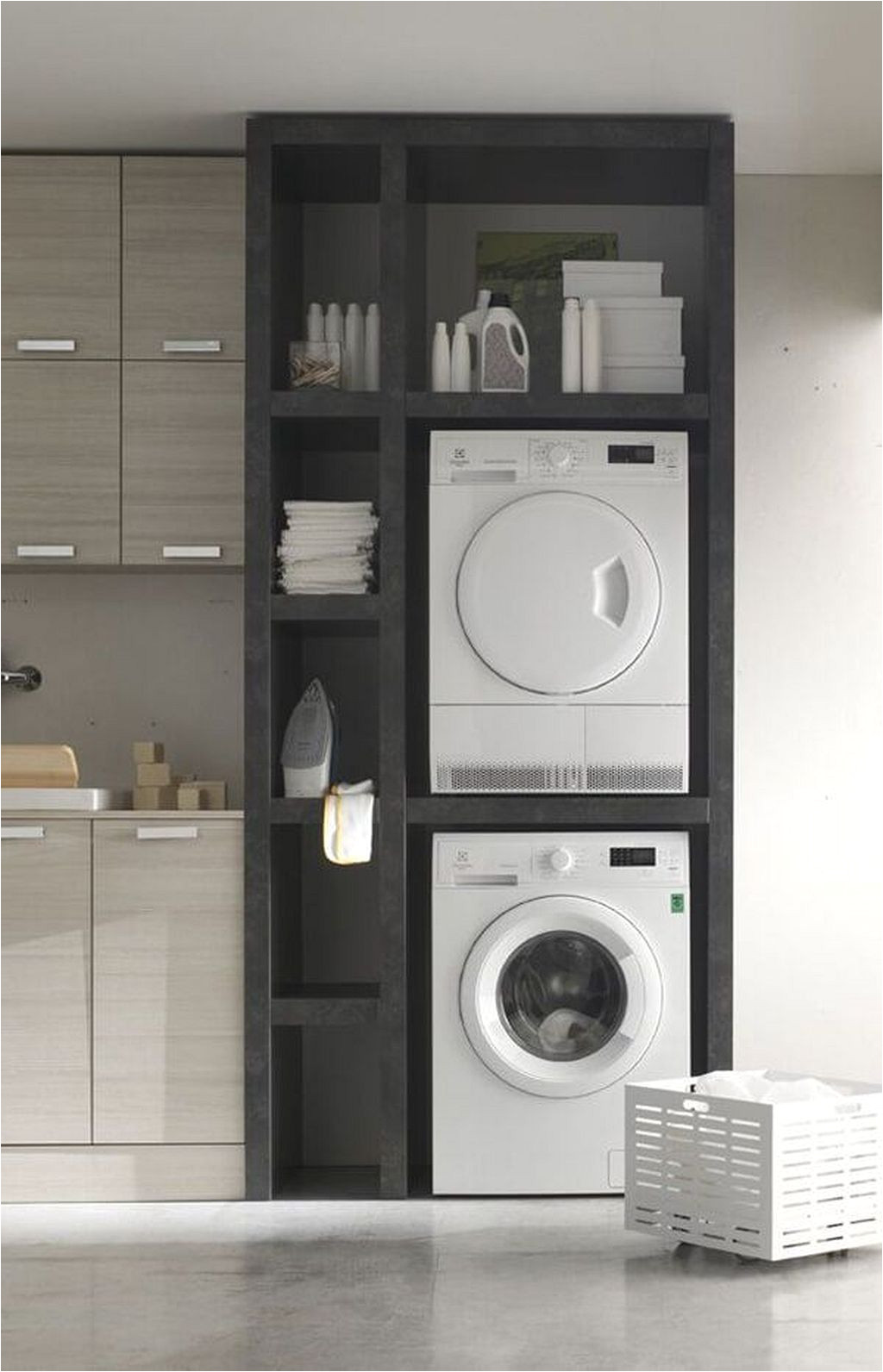 laundry storage shelves ideas 6