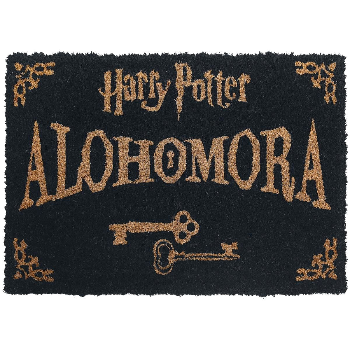 harry potter alohomora doormat measurements approx 40 x 60 cm materials