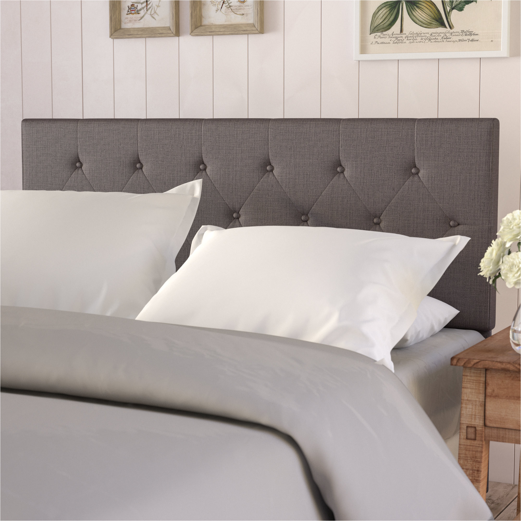 eton upholstered panel headboard