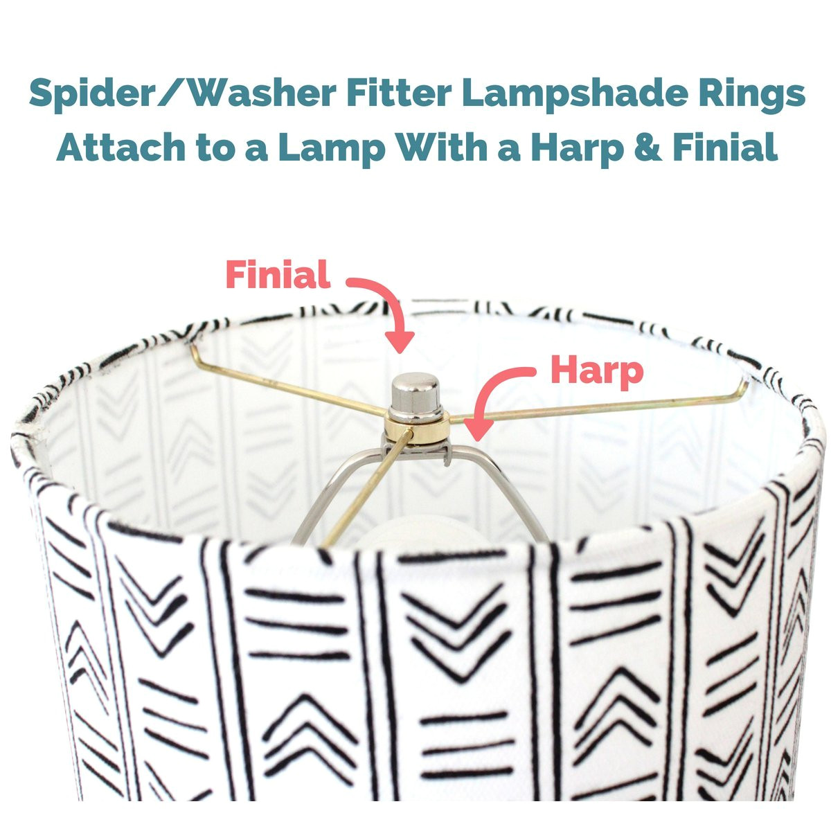 lamp shade ring set to make a diy drum ring lamp shade us style spider fitter that connects to lamp harps strong galvanized steel ring for lamp shade