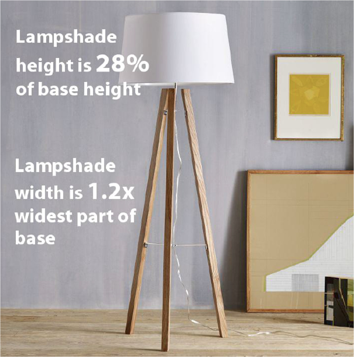 here are some examples of lampshades that don t follow the lampshade sizing guidelines and look great anyway