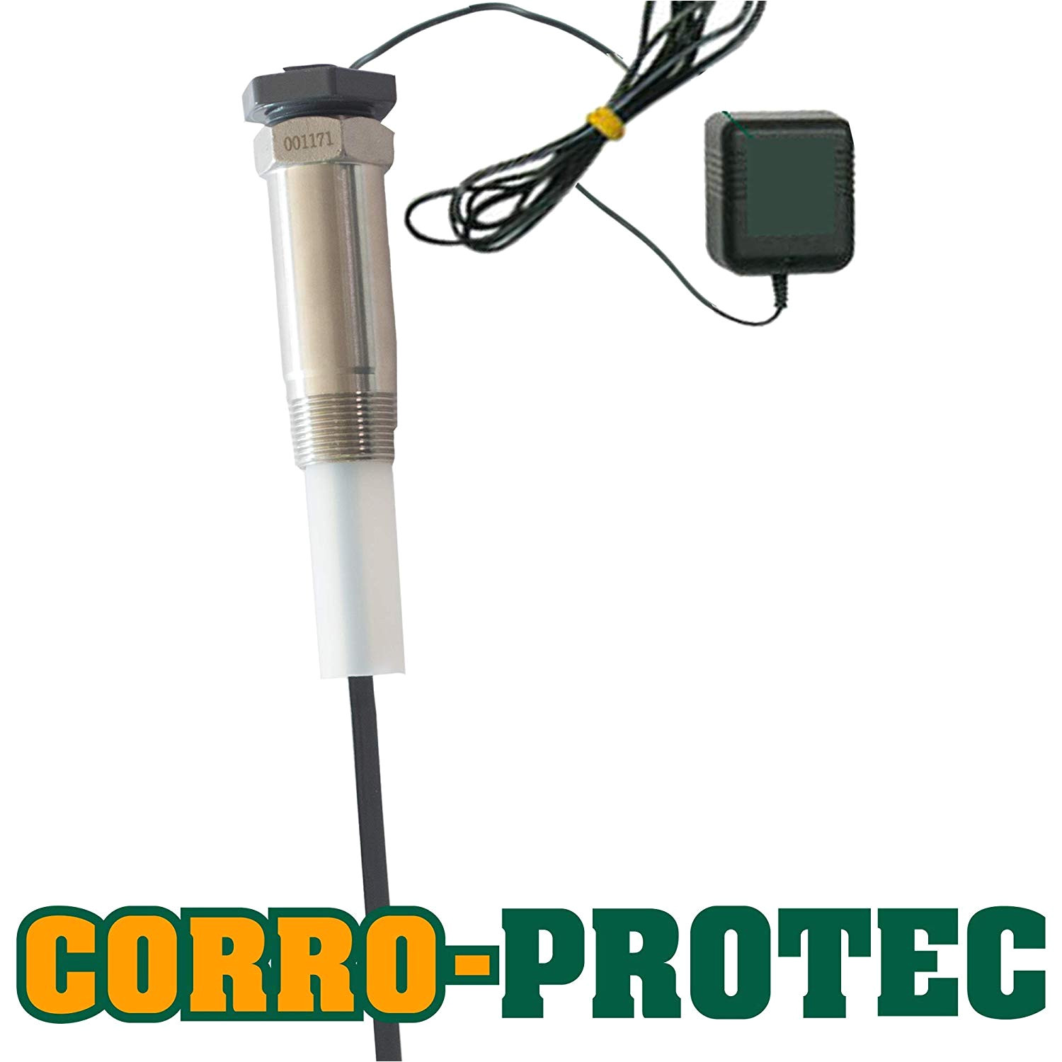corro protec cp r titanium powered anode rod for water heater 40 80 gal tank amazon com