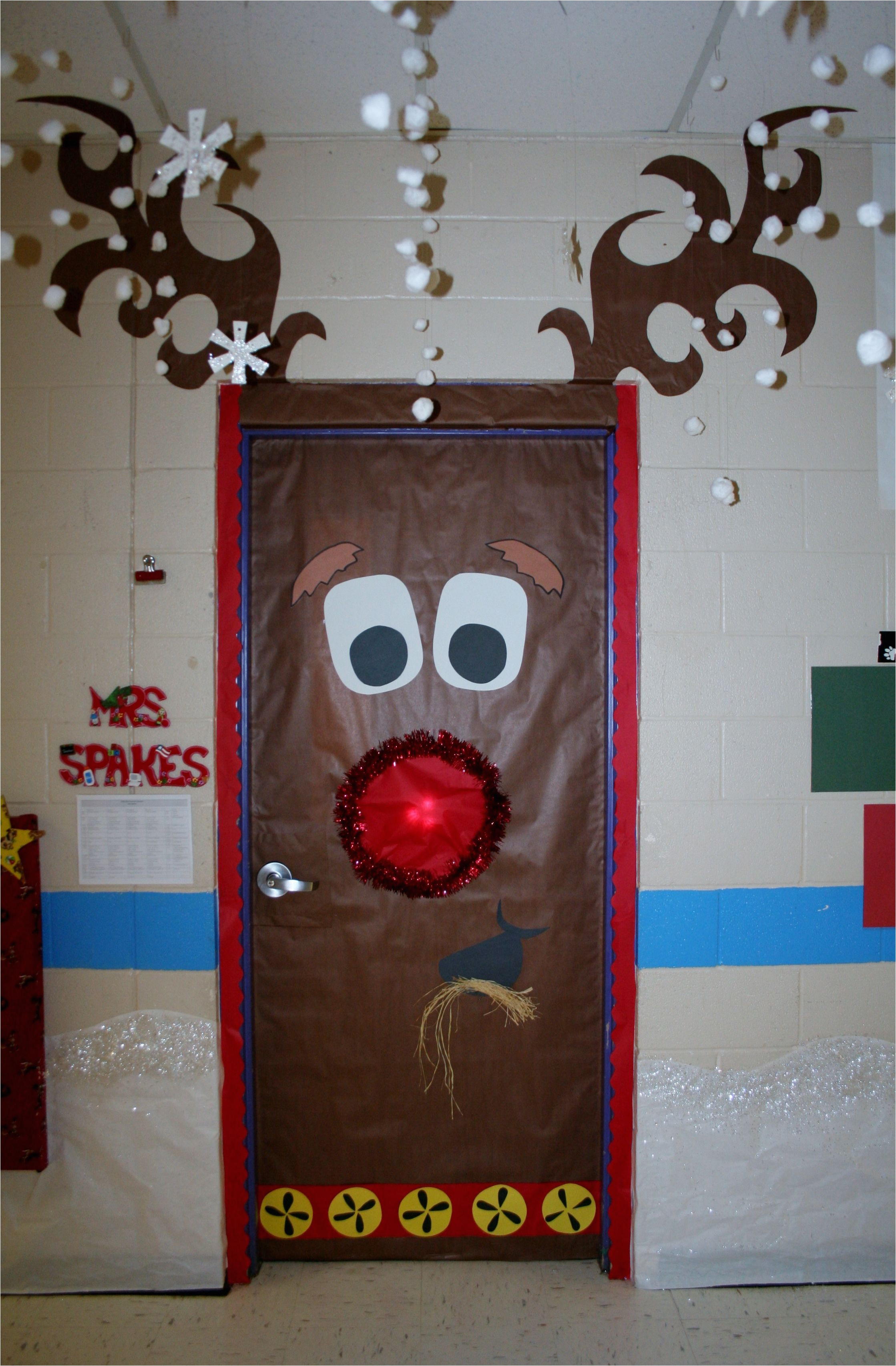 fouke kindergarten rudolph classroom door more