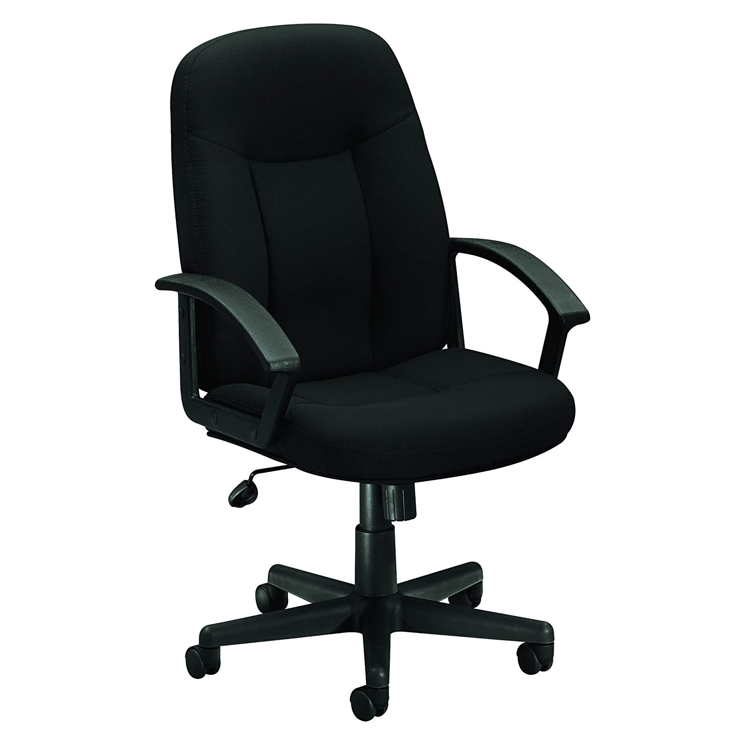 amazon com hon executive high back swivel tilt chair black fabric frame hvl601 kitchen dining