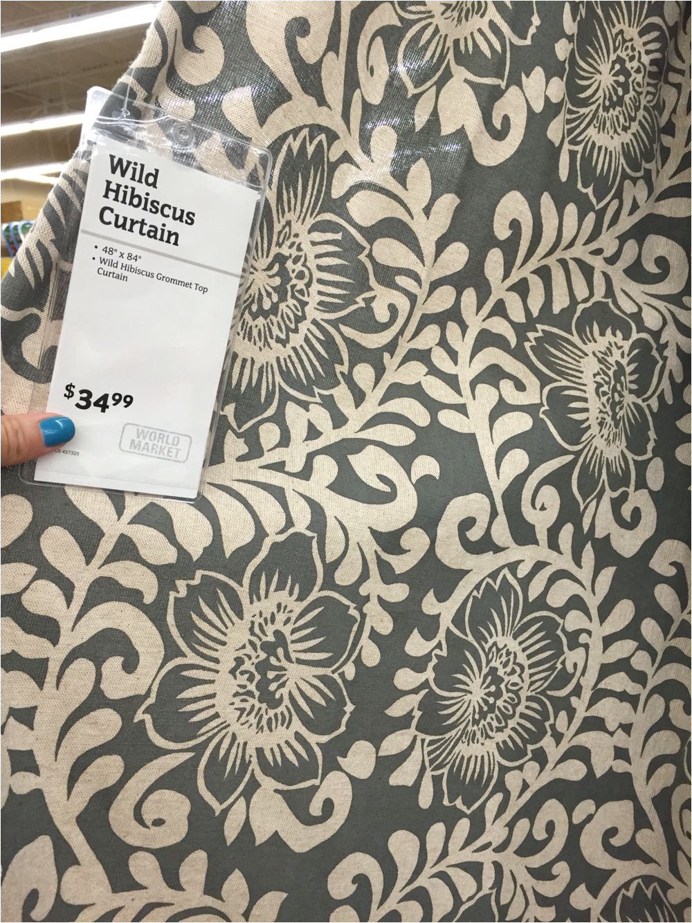 world market curtain wild hibiscus two for shower curtains
