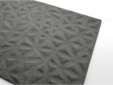 10 Lb Carpet Pad Worth It Charcoal Wool 3d Tufted Geometric 120 X 170cm Tekari