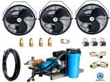 1000 Psi Misting Pump 18 3 Fan Kit W 1000 Psi Pump Mohave Mist Spa