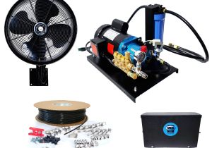 1000 Psi Misting Pump Amazon Com Misting System Open Frame Fan Based High Pressure System