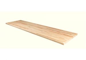 12 Ft butcher Block Countertop Hardwood Reflections 8 Ft 2 In L X 2 Ft 1 In D X 1 5 In T