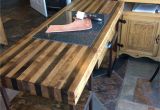 12 Ft butcher Block Countertop My New Leather Working Desk Homemade butcher Block and Granite