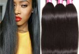 12 Inch Straight Weave 2018 6a Brazilian Virgin Straight Hair 3 Bundles 12 12 12