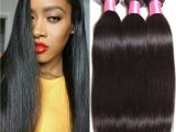 12 Inch Straight Weave 2018 6a Brazilian Virgin Straight Hair 3 Bundles 12 12 12