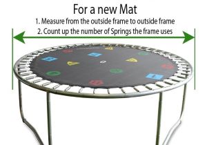 12ft Trampoline Mat and Springs 12ft Printed Trampoline Mat 72 Springs Oz Trampolines