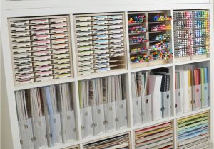 12×12 Paper Storage Ikea Paper Craft Storage In Ikea Shelving Punsch Bastelzimmer