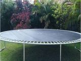 14 Ft Trampoline Mat and Springs Jumping Mat Replacement for 14 Ft Round Trampoline Frame