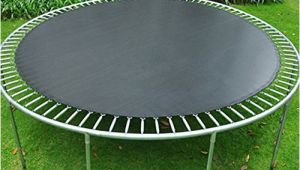 14 Ft Trampoline Mat and Springs Jumping Mat Replacement for 14 Ft Round Trampoline Frame
