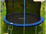 14 Ft Trampoline Mat and Springs Zupapa Round 14ft Trampoline Frame Safety Enclosure Spring