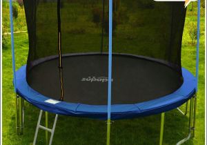 14 Ft Trampoline Mat and Springs Zupapa Round 14ft Trampoline Frame Safety Enclosure Spring