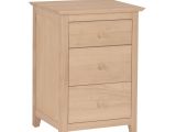 18 Inch Wide Nightstand 20 Inch Lancaster 3 Drawer Nightstand Bare Wood Fine