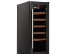 18 Shallow Depth Undercounter Refrigerator Cookology Cwc300bk 30cm Wine Cooler In Black 20 Bottle Capacity