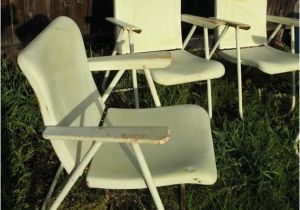 1940 S Metal Lawn Chairs 4 Russel Wright Chairs 1940s Schwader Detriot Pale Green Metal