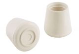 3 Inch Furniture Legs Home Depot Everbilt 3 4 In Off White Rubber Leg Tips 4 Per Pack 49119 the