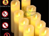 3 X 6 Ivory Pillar Candles Bulk 2019 Flameless Candles Flickering Battery Operated Candles 4 5 6 7 8