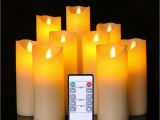 3 X 6 Ivory Pillar Candles Bulk Amazon Com Flameless Candles Led Flickering Light Pillar Real Drip