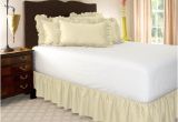 36 Inch Drop Bedskirt Bedskirts King Buy Best King Bone Ruffled Bed Skirt with