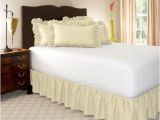 36 Inch Drop Bedskirt Bedskirts King Buy Best King Bone Ruffled Bed Skirt with