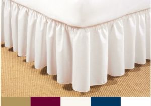 36 Inch Drop Bedskirt Ruffled Poplin 14 Inch Drop Daybed Bedskirt 13605945