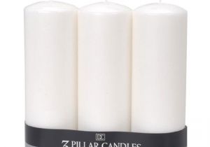 3×6 Ivory Pillar Candles Bulk White Unscented Pillar Candles 3 X 8 3 Per Pack D1162 92 3×8