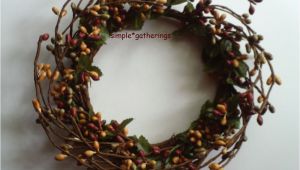 4 Inch Pip Berry Candle Rings One 4 Quot Pip Berry Candle Ring or Wreath Barn Red Green