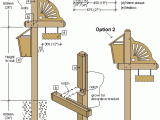 4×4 Mailbox Post Plans Mailbox Stand