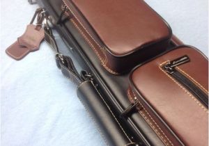 4×8 Pool Cue Case Instroke Leather Pool Cue Case 4 butts 8 Shafts 4×8