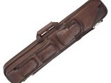 4×8 Pool Cue Case Lucasi Lc5 4×8 Brown Pool Billiard soft Cue Case New Ebay