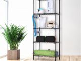 5 Shelf Metal Storage Rack Walmart Zimtown Wire Shelving 5 Tier Metal Storage Rack Shelf 5 Shelf