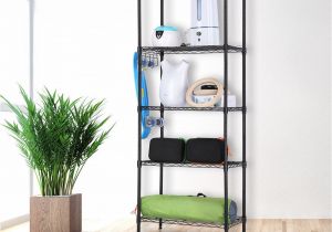 5 Shelf Metal Storage Rack Walmart Zimtown Wire Shelving 5 Tier Metal Storage Rack Shelf 5 Shelf