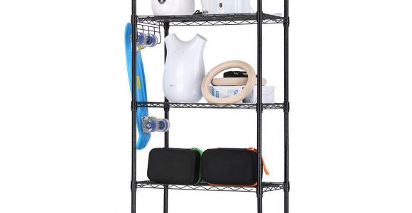 5 Shelf Metal Storage Rack Walmart Zimtown Wire Shelving 5 Tier Metal Storage Rack Shelf 5 Shelf