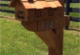 6 X 6 Mailbox Post Plans Decorative Cedar Wood Mailbox Post 6×6 Wilray Designs