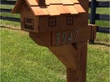 6 X 6 Mailbox Post Plans Decorative Cedar Wood Mailbox Post 6×6 Wilray Designs