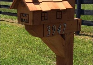 6 X 6 Mailbox Post Plans Decorative Cedar Wood Mailbox Post 6×6 Wilray Designs