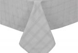 60 X 84 Tablecloth Fits What Size Table Amazon Com Deconovo Light Grey Checkered Tablecloths Rectangular