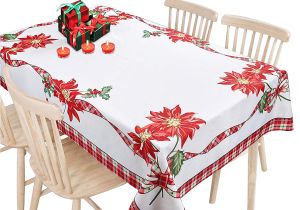 60 X 84 Tablecloth Fits What Size Table Amazon Com Yinfung Christmas Decoration 60 X 84 Linen Fabric